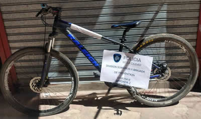 Bicicletas robadas