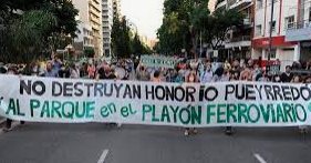 Resistencia al parque lineal Honorio Pueyrredon