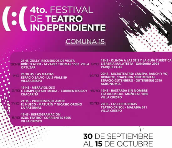 Festival teatro independiente