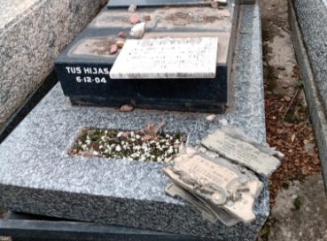 profanacion cementerio judio La Tablada