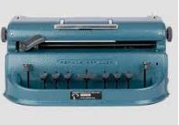 Maquina de escribir Braille