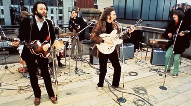 The Beatles en terraza