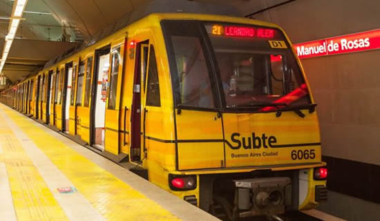 Nuevos vagones del subte