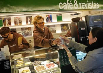 Kiosco de diarios