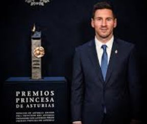 Messi con premio Princesa de Asturias